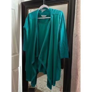 Peter Nygard Cami with Cardigan